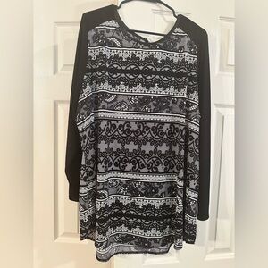 Worthington New Orleans print tunic